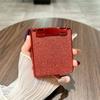 For Samsung Galaxy Z Flip7 5G Case Hinge Protection Rhinestone Glitter PC Phone Cover