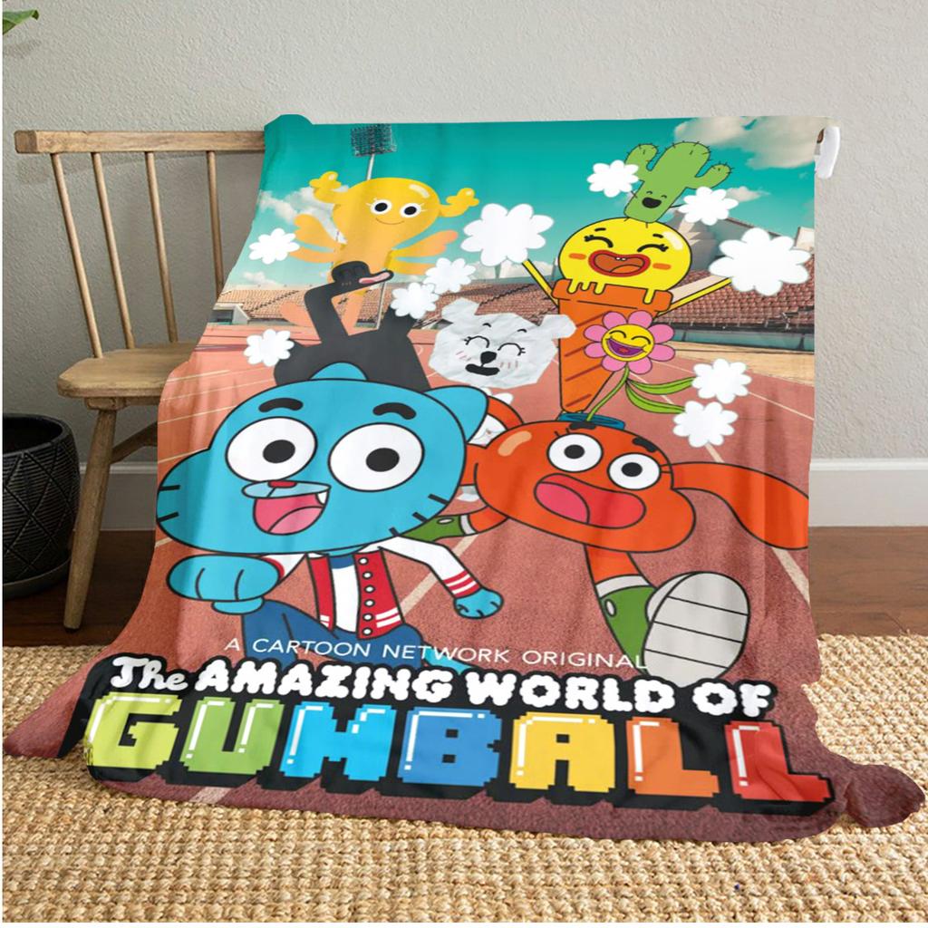 Friends Gumball Soft Comfortable All Seasons blanket Sofa Office Naps blanket Outdoor Travel throw Perfect Gift