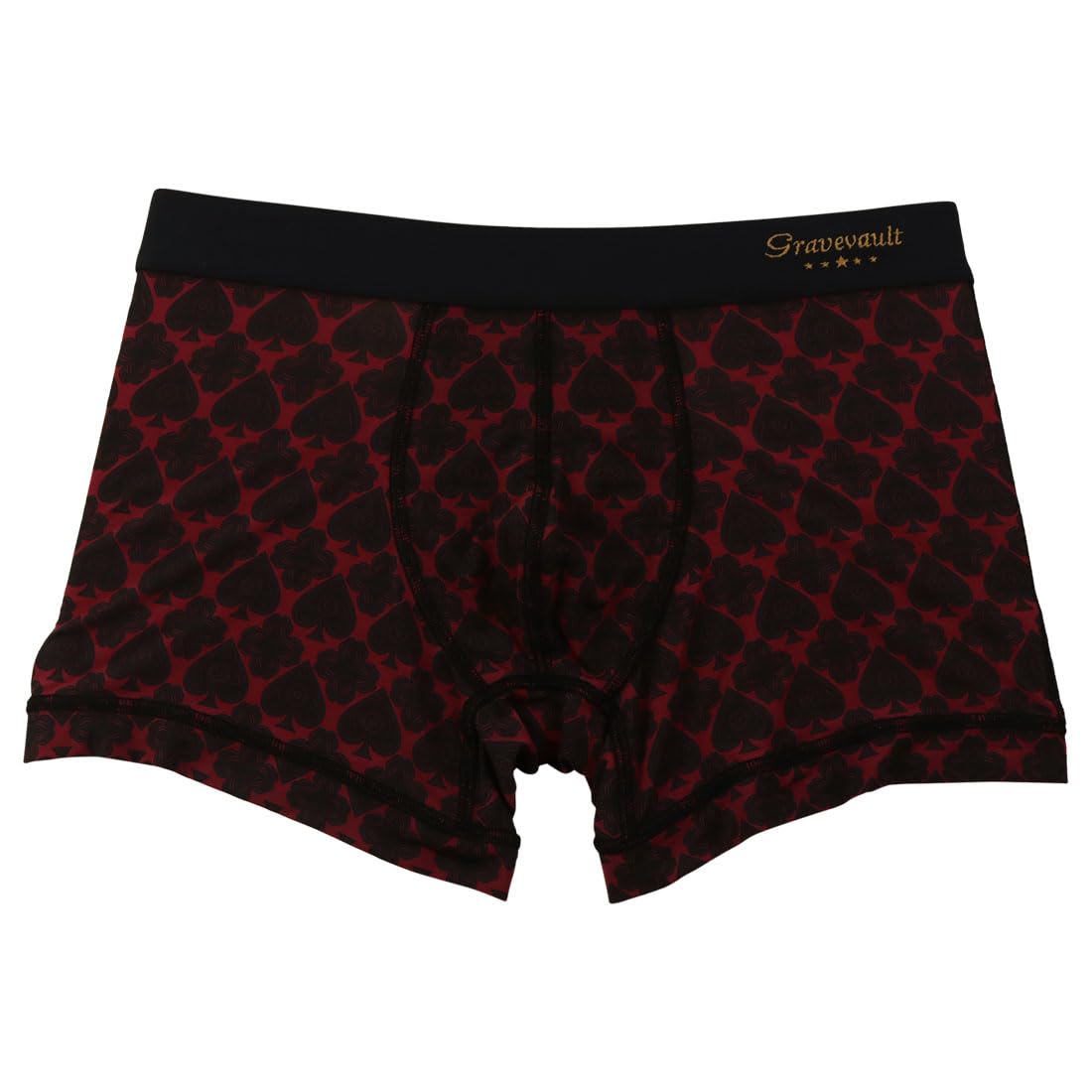 

Grave Vault SUIT Short Boxer Size 3052312 Men s Briefs, Wine,