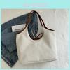Cotton Linen Tote Bag For Women Large Capacity Fashionable Casual Daily Use