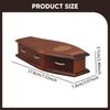 Dollhouse Miniature Casket,Doll House Furniture,Scale Furniture Model,1/12 Scale Mini DIY Fitments