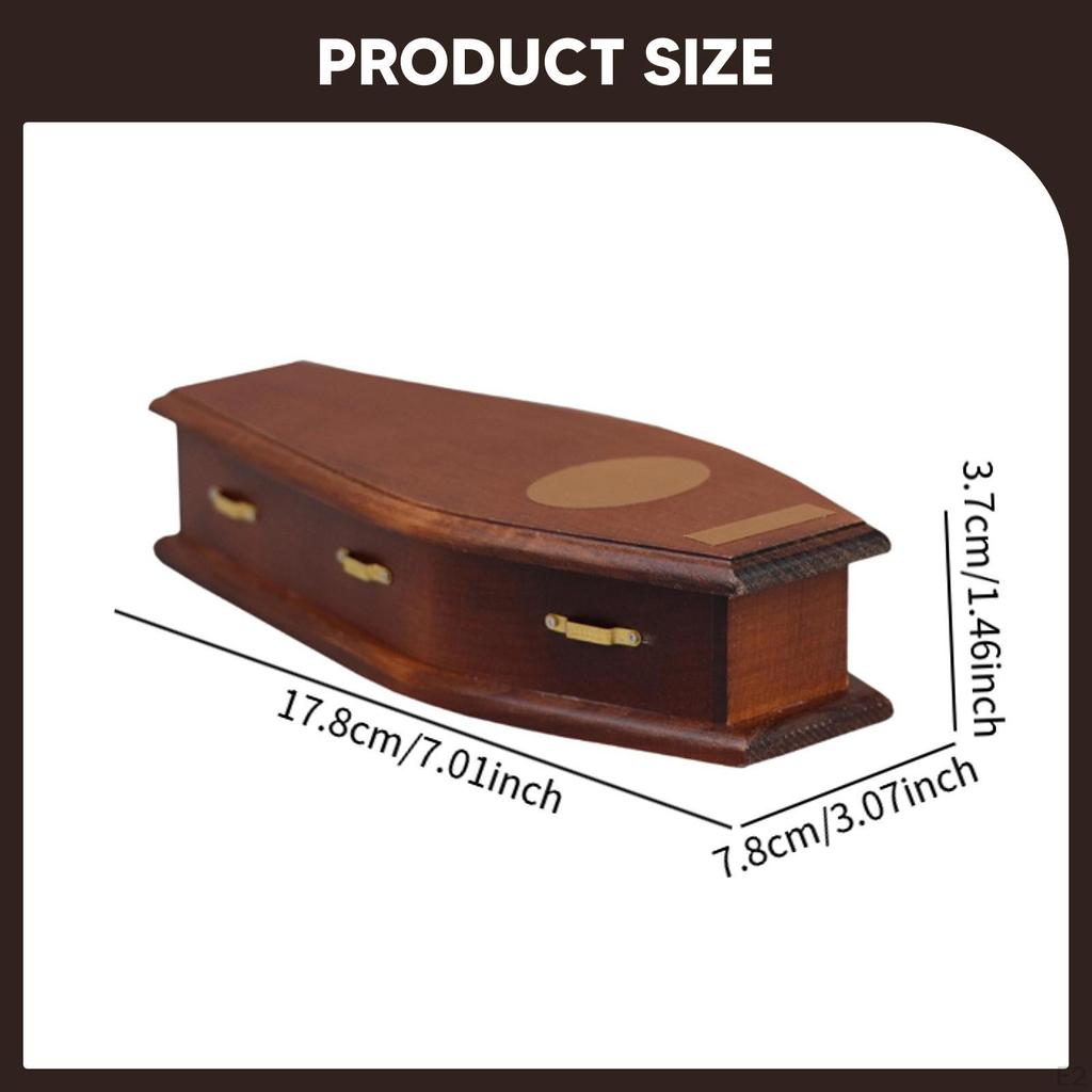 Dollhouse Miniature Casket,Doll House Furniture,Scale Furniture Model,1/12 Scale Mini DIY Fitments