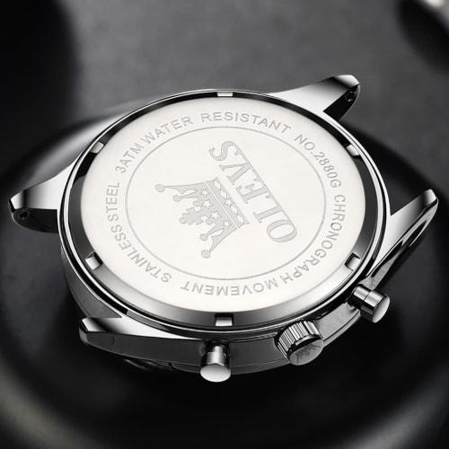 Watch Men's Watch Arm Watch for Men Waterproof Brand Simple Stylish Business Brown Leather Strap Analog Date Quartz High School Student Men Gentleman