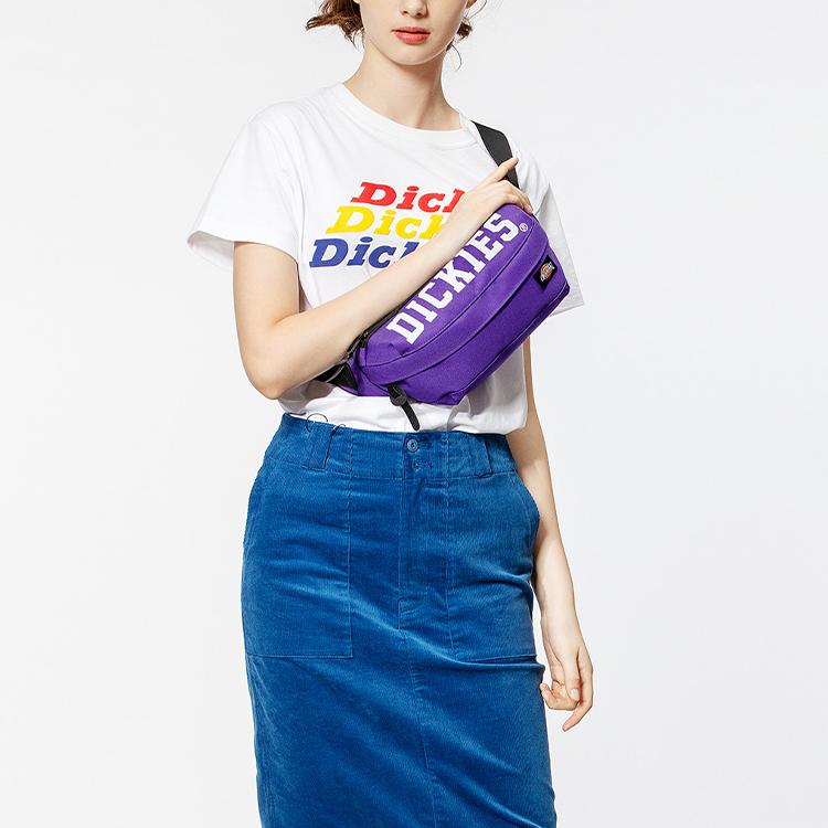 New Dickies Polyester Sling Bag, Crossbody Bag Regular Unisex Purple 191U90LBB58PU03