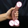 Pénis simulé en silicone double couche pour insertion adulte et féminine dans un jouet sexuel masturbateur