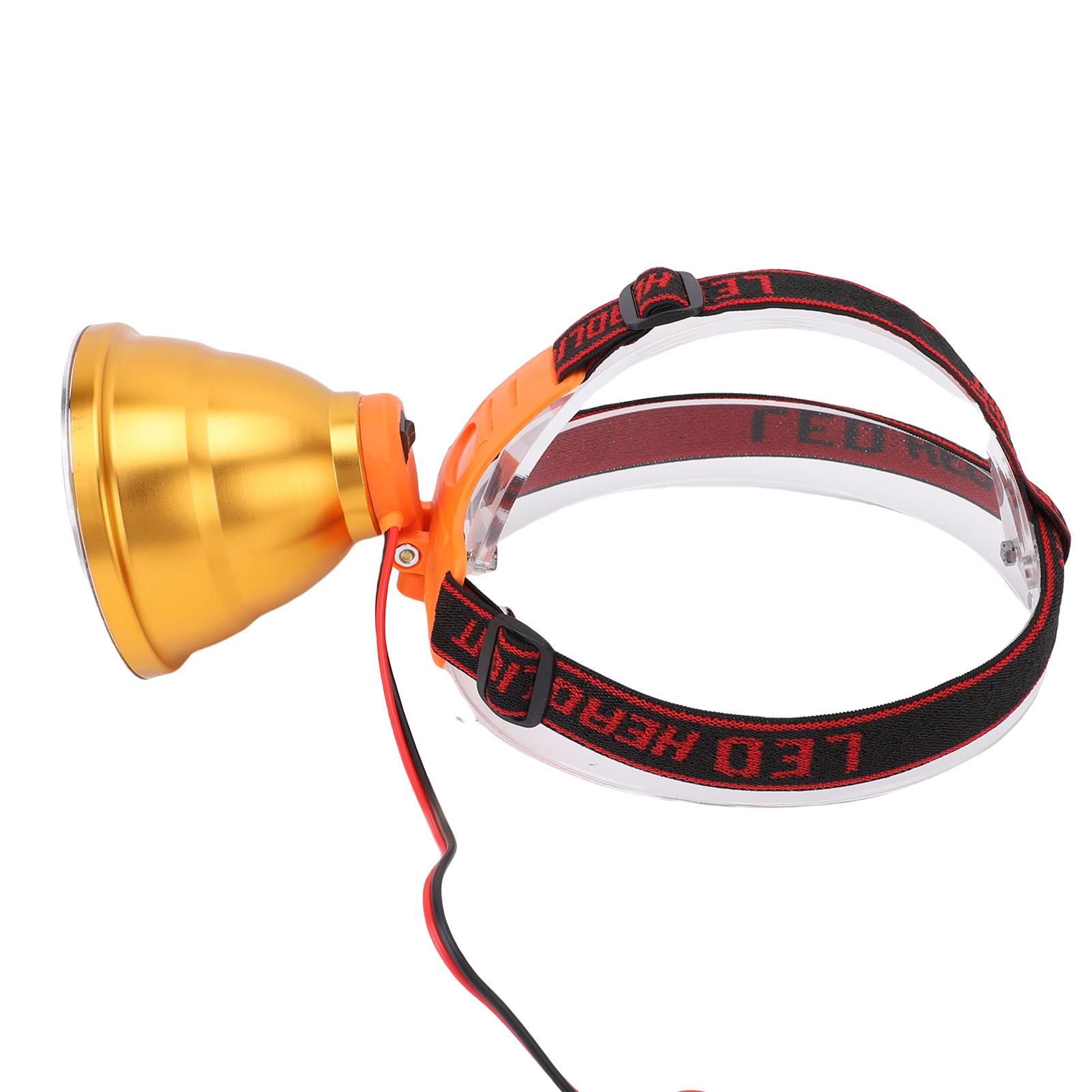 

Cordless LED Headlamp 20V 60V Battery Powered 500W Long Distance Super Bright LED Headlight Spot Light