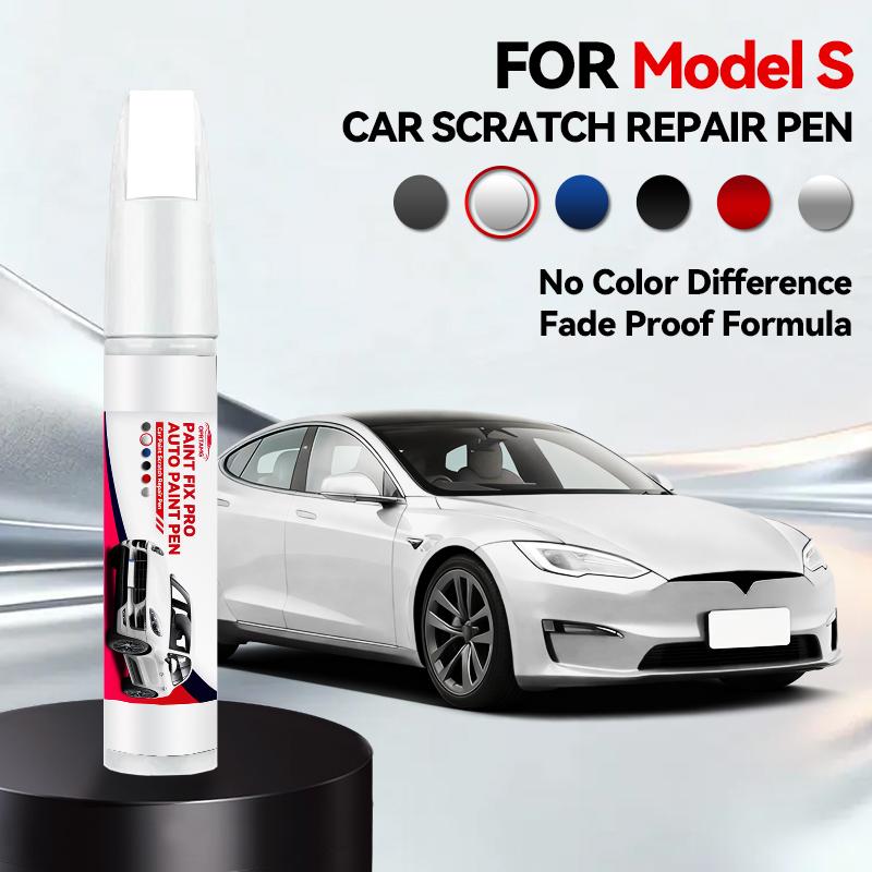 Exclusive Dedicated Vehicle For Tesla Model S Car Scratch Paint Pen Deep Scratch Repair Removal White Black Red Silver blue grey