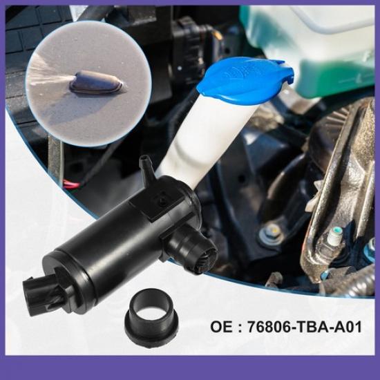 For Honda Civic 2017- Windshield Washer Motor Pump with Grommet 76806-TBAA01