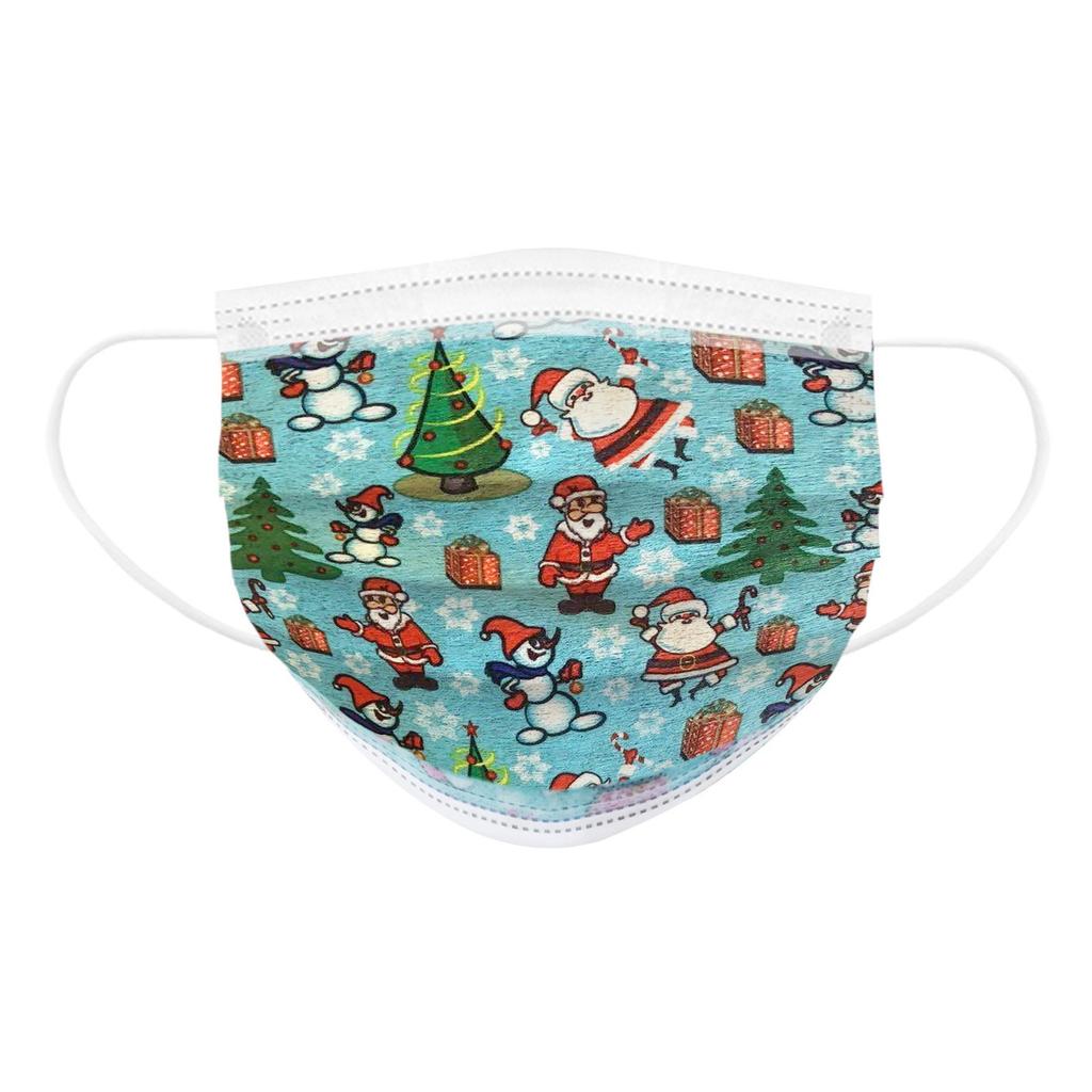 Buy [TCE] Children's Christmas Mask Disposable Face Mask Industrial ...