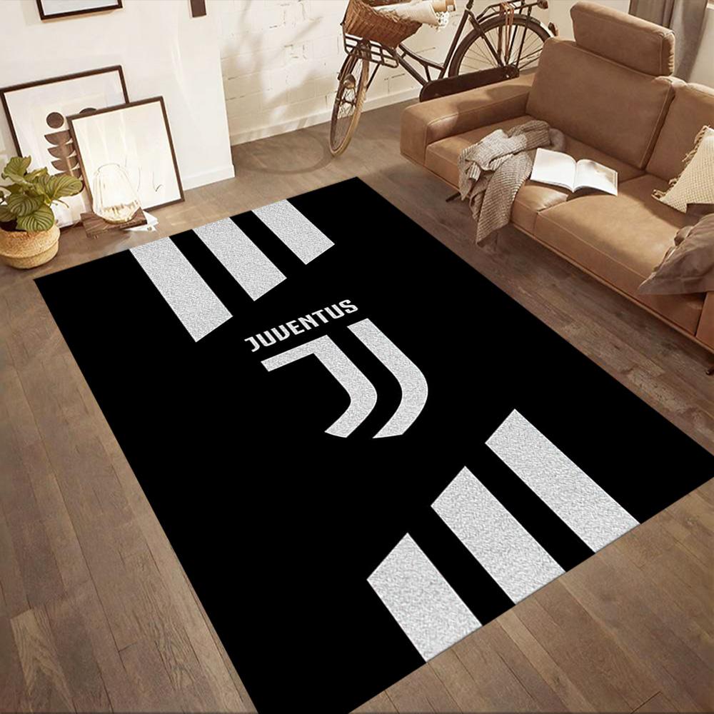 Juventus Floor Mat Suitable For Playrooms Hallway Foyer Dormitory Antislip Carpet Anime Office Decor Luxury Gift For Birthday Christmas Wedding