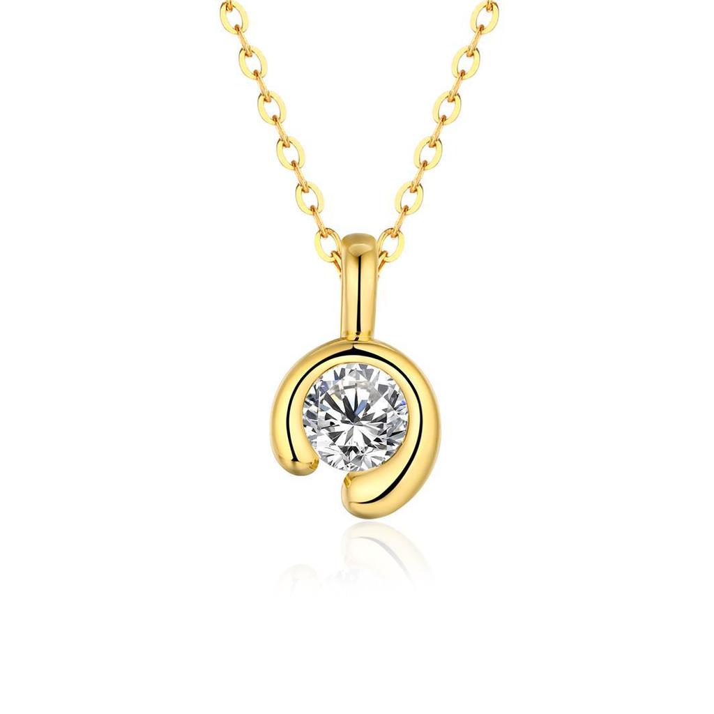 Exquisite Moissanite Clavicle Necklace: High-End Fashionable Pendant for Birthdays