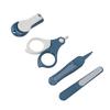 Kit de Unhas para Bebê Fofo Seguro Prático Conjunto de Manicure Cortar Aparas Unhas para Casa Crianças Bebês