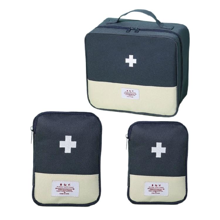 

Organized Emergency Tool Container Medicine Carrying Bag Set With Separated Section Design with Premium Oxford Fabric синій