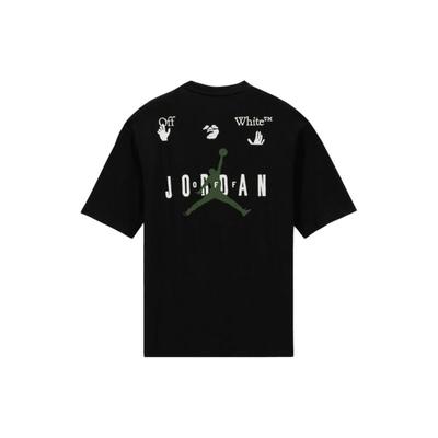 T-shirt OFF-WHITE x (Taille Asie) Vêtements de ville noirs pour hommes DM0062-010
