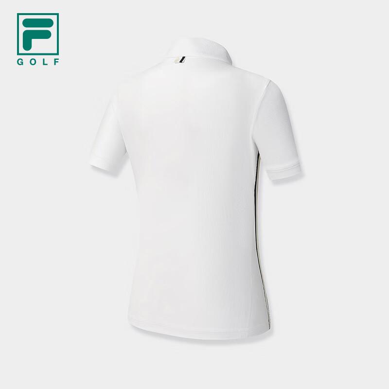 FILA Women's Golf Half-Zip Knit Short Sleeve T-Shirt