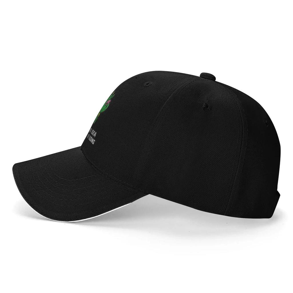 I Have No Idea What Im Doing Baseball Cap  Hiking Fishing Breathable Trucker Hat Couple Women Casual Print Snapback Cap