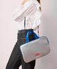 Krafyarn City Handle Crossbody Bag Glossy Silver