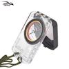 Multi-Functional Luminous Card Compass with Light for Outdoor Adventure and Navigation.