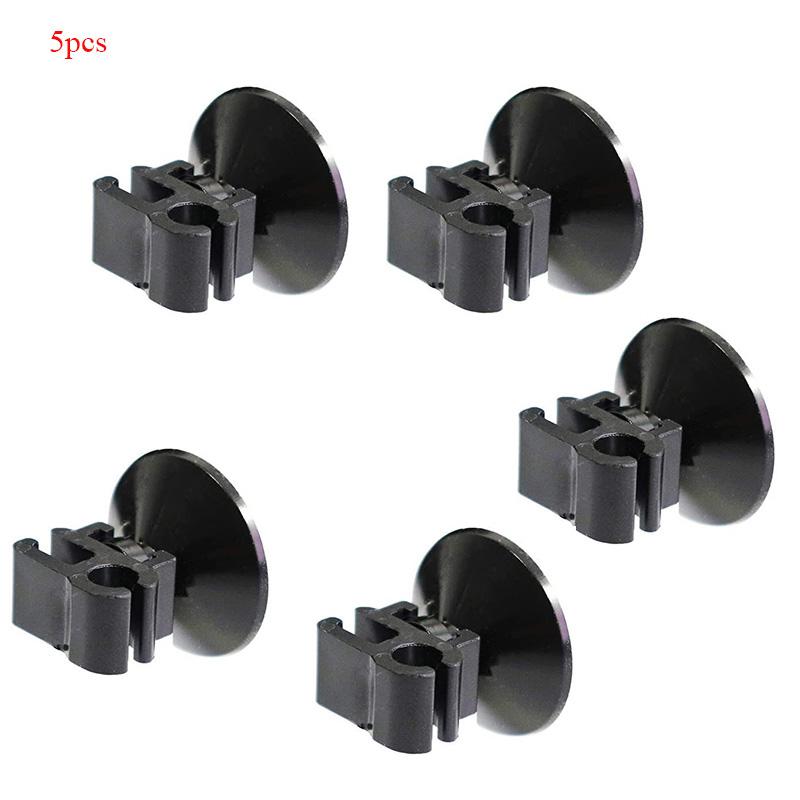 

Aquarium Fixed Suction Cup Oxygen Pipe Power Cord Clip Fish Tank Oxygen Tube Power Cord Buckle 5Pcs Double Head Double Clip New