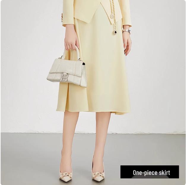 Aishangchen Romantic Heiress Purple Two-Piece Suit - Early Autumn Korean Style