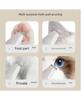 Electric Cat Pet Hair Suction Low Noise Full Set Bass Shaver with Vacuum Cleaner - Quiet Pet Grooming Tool for Cats