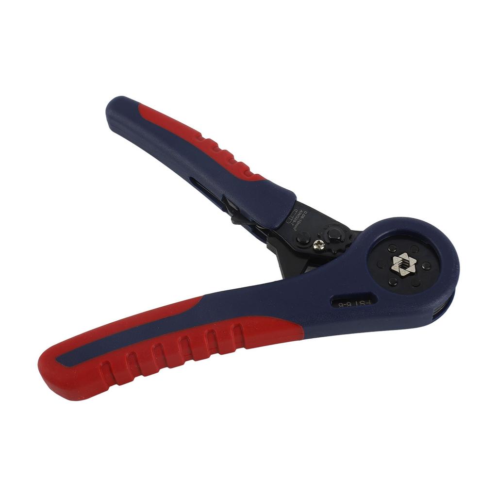 Ferrule Crimping Plier Self Adjustable Ergonomic Ratchet Wire Shrinkage Hand Tool