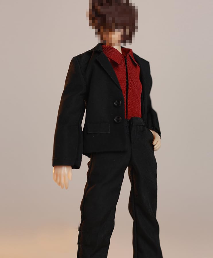 HAMRETHYPPZ Cute Set, 112 Scale Male and Female Clothing, Casual Set, Dress Up Your 112 Scale Scale Figures with Men's Suit, Banquet Suit, and Ball
