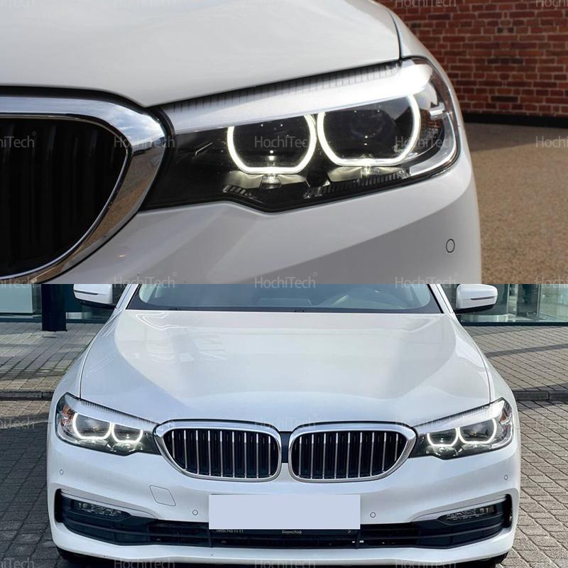 Weißes Tagfahrlicht Angel Eyes Licht DRL LED Modul für BMW 5er G30 G31 G38 M5 F90 Pre-LCI 2017 2018 2019 2020