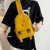 Multifunctional Chest Bag Large Capacity Shoulder Bag Nylon Lightweight Backpack
