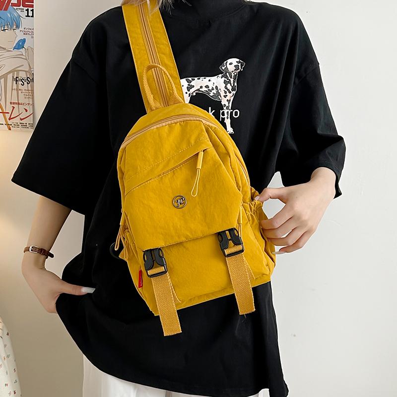 Multifunctional Chest Bag Large Capacity Shoulder Bag Nylon Lightweight Backpack