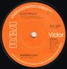7inch Record ELVIS PRESLEY - Burning Love RCA2267,740769 RCA VICTOR 1972 UK Rock Used