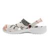 Women Men EVA Garden Clogs Bright Printed Flexible Soft Slip On Garden Shoes Beach Pool Bathroom Home Walking Shoes Home Use