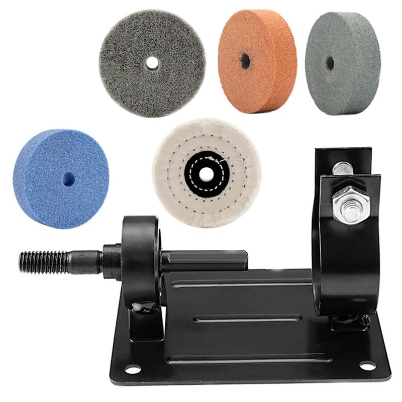 A96I-Drill Conversion Grinder Ceramic Grinding Wheel Polishing Stand Metal Polishing Sharpening Conversion Tool Kit