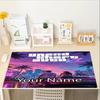 Custom Name GTA Theme Mouse Pad, Non Slip Rubber Base, Multifunctional Office & Home Decor, Perfect for Workspace Personalization.