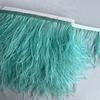 FeatherOstrich Feathers Trim 13-18CM 5-7inch Feather Plumes Ribbon Selvage For DIY Wedding Dress Decoration Crafts Accessories