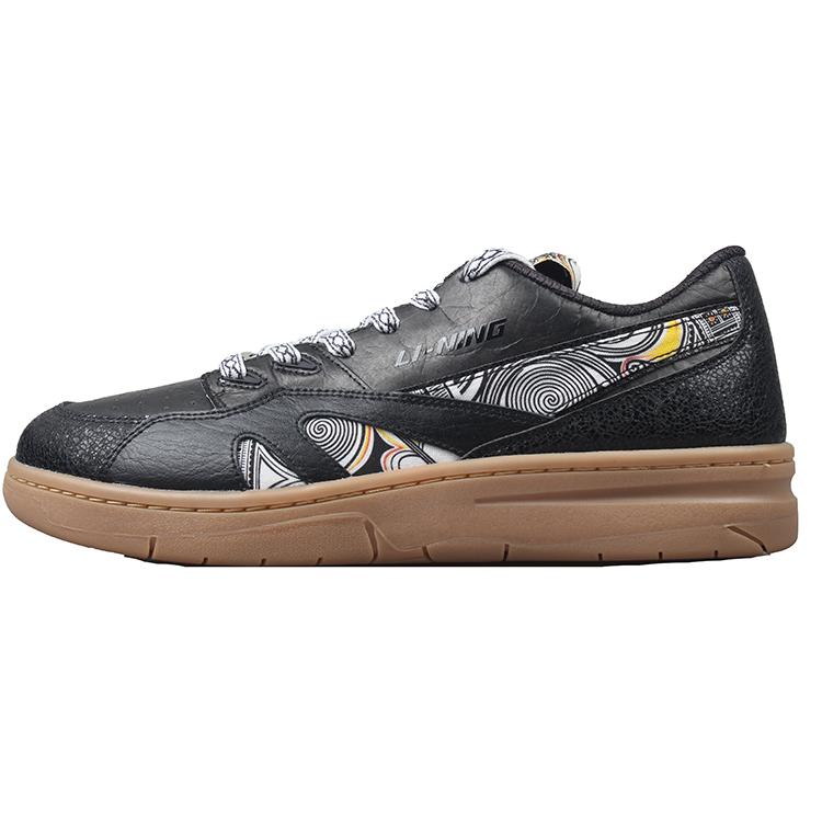 

New LiNing 937 Deluxe Low Lightweight And Breathable Low Top Skateboard Shoes Men s Black Brown AZGS045-3 42
