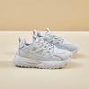 Lightweight Thick-soled White Shoes Children's 2025 Spring and Autumn New Mesh Breathable Sports Leisure Height Increase Versatile Dad Shoes