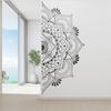 Mandala In Half Wall Sticker Decoration DIY Waterproof Non toxic