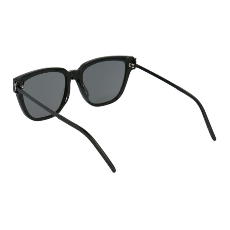 Saint Laurent Full Frame Square Sunglasses Women Sunglasses Black SLM48S-30007876
