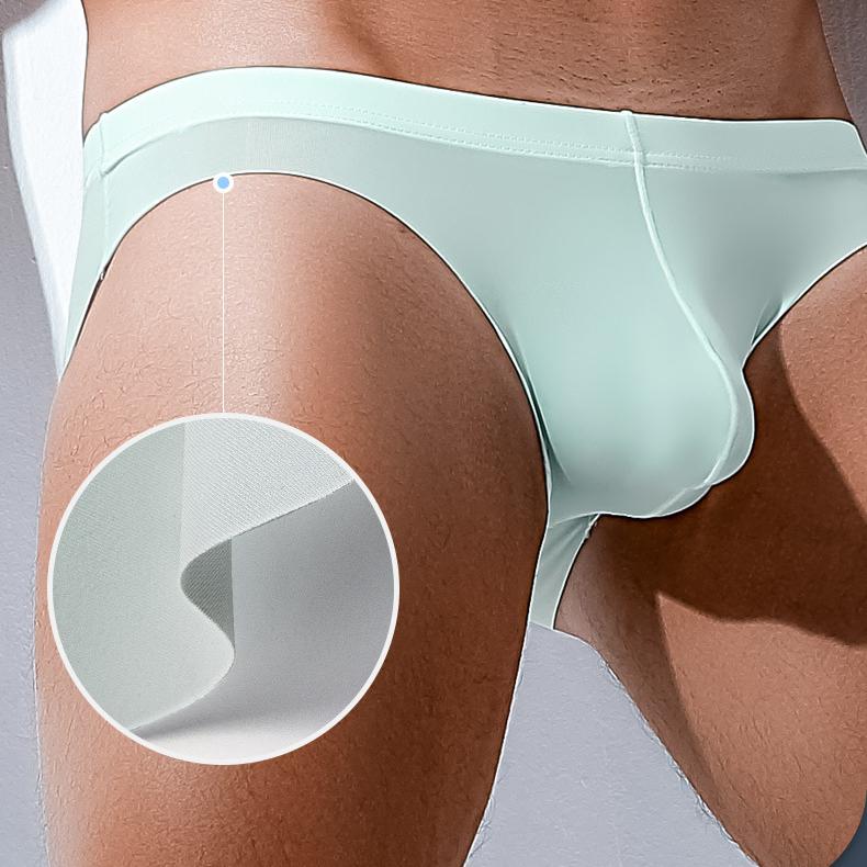 Men's Underwear Thin Ice Silk Sexy Triangle Pants Without Trace