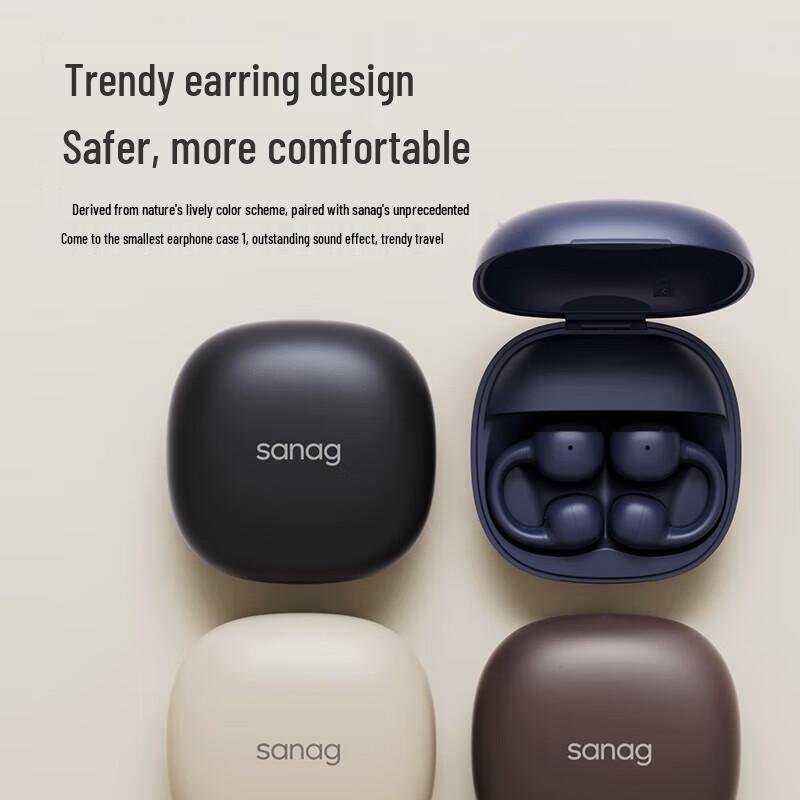 SANAG S5S Ear Clip Bluetooth Sport Earbuds