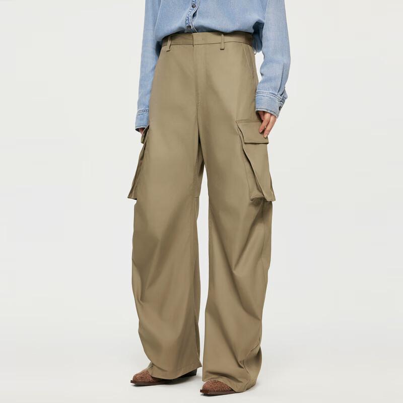 JNBY Women's Loose Fit Cargo Pants