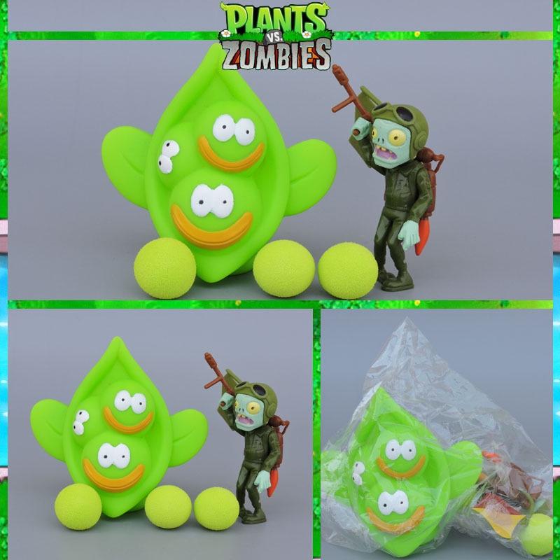 48 styles New Popular Game PVZ Plants vs Zombies Peashooter PVC Action Figure Model Toys Birthday Gift For