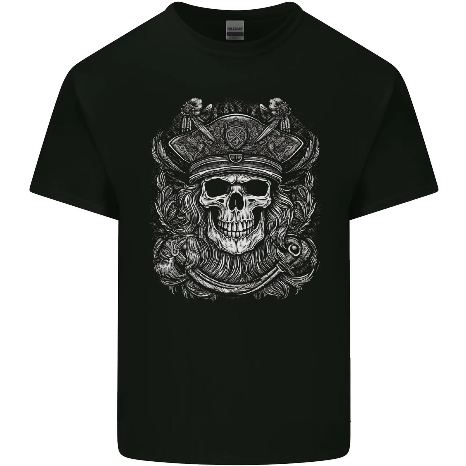 A Fantasy Pirate Skull Kids T-Shirt Childrens 4XL
