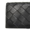 Used 11897 Business Card Holder 605720 VCPQ3 8803 7946 Pass Case RFID IC Chip Maxi Intrecciato Black Men's from Japan
