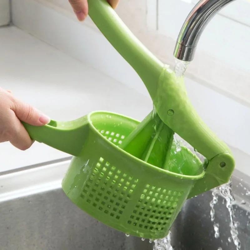 Household Potato Press Masher Fruit Vegetable Press Juicer Crusher Squeezer Home Hand Pressing Dehydrator Kitchen Cooking Tools