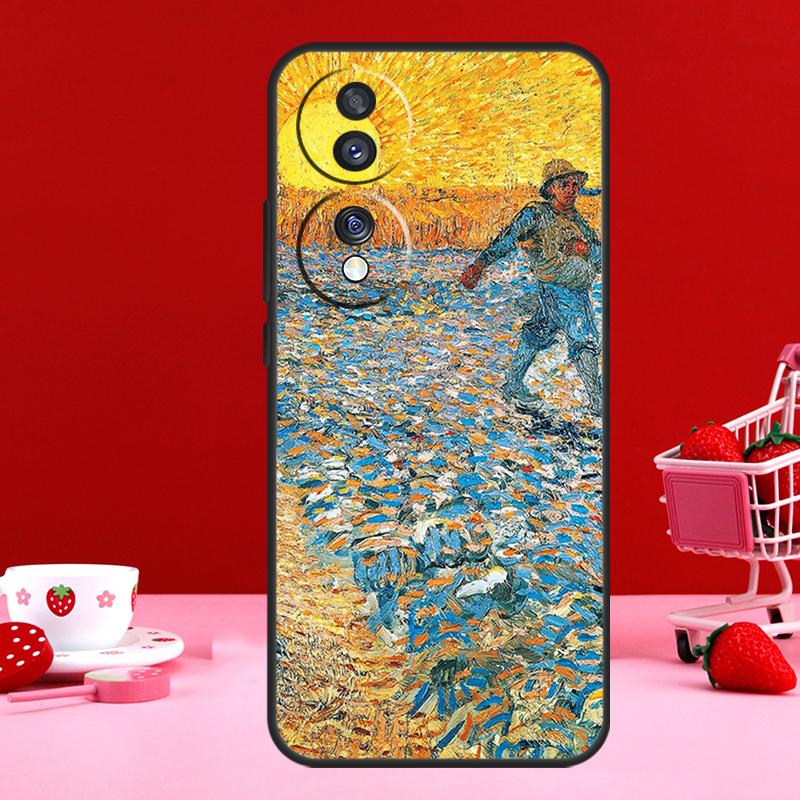 Van Gogh Oil Painting For Honor Magic 7 5 6 Pro V5 Case For Honor 200 400 50 70 90 Lite X8a X8b X9a X9b X9c Cover