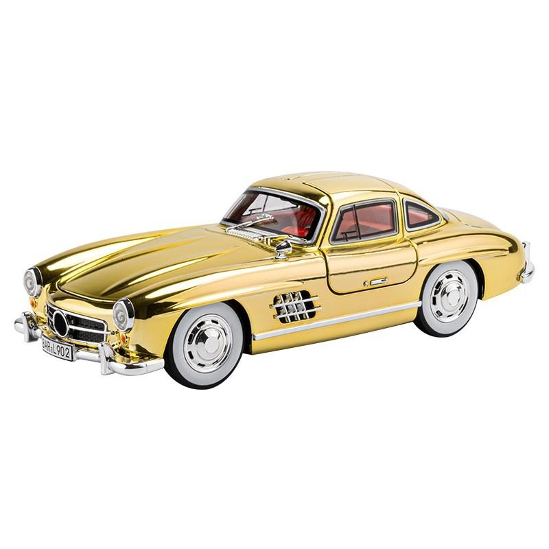 Legierung Automodell Mercedes 300sl Vintage Spielzeug mit Schwungradsteuerung für Kinder