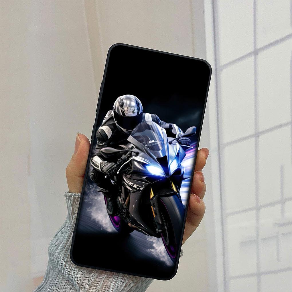 Motorcycle Sports Moto Cross Soft Phone Cover for Samsung Galaxy A10 A20 A53 A30 A31 A32 A50 A51 A52 A12 A33 Silicone Case