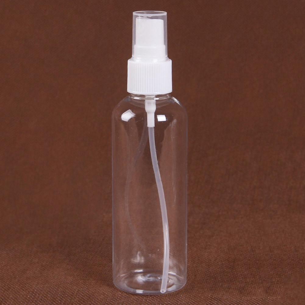 Portable Cosmetic Spray Atomizer Transparent Sample Plastic Travel